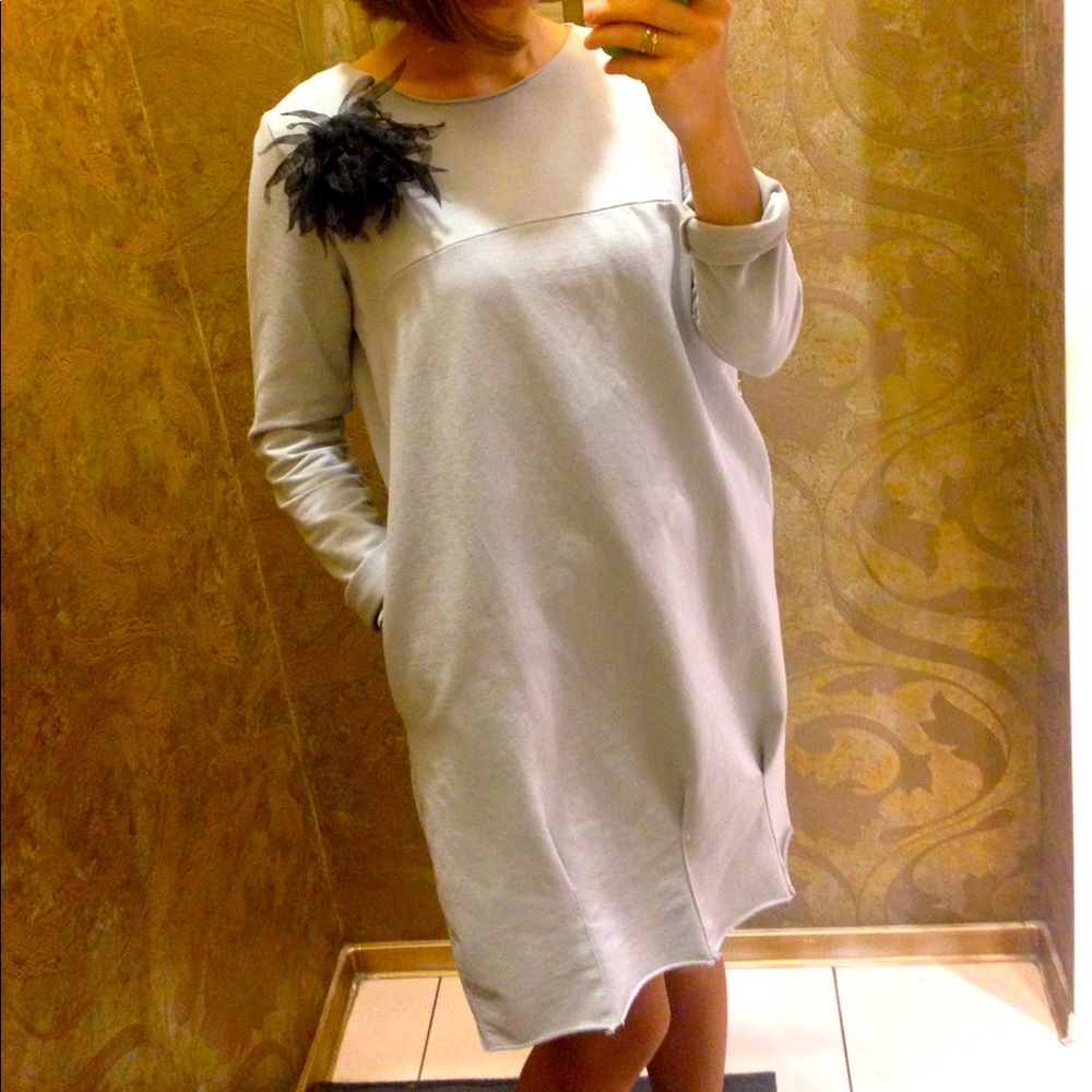 Gray Italian dress